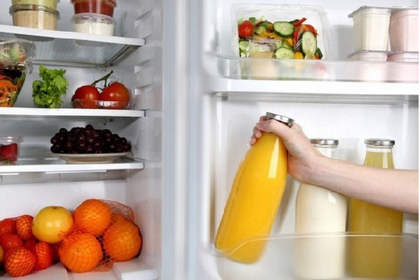 Bảo quản nước ép trái cây trong tủ lạnh
