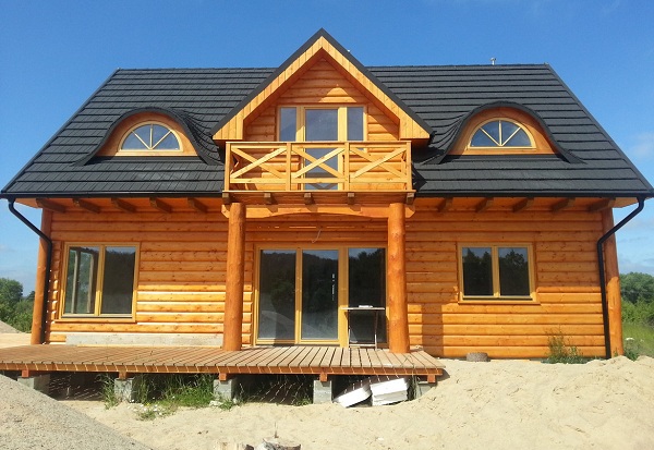 Mẫu nhà bằng gỗ hiện đại cao cấp