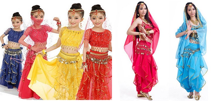 Cửa hàng cho thuê trang phục múa Ấn Độ ở TPHCM