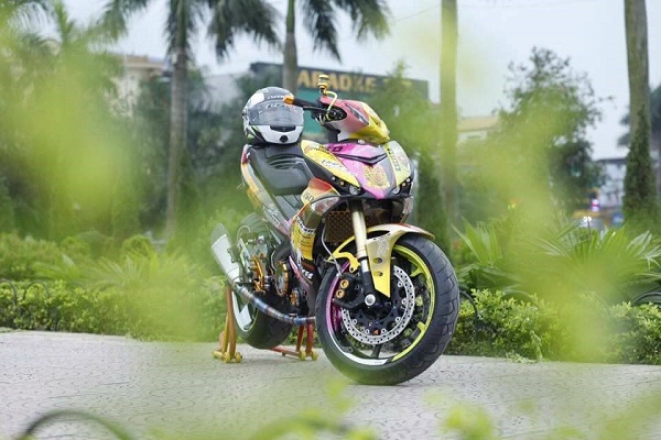 Exciter 150 độ đồ chơi hàng hiệu của biker Thái Nguyên