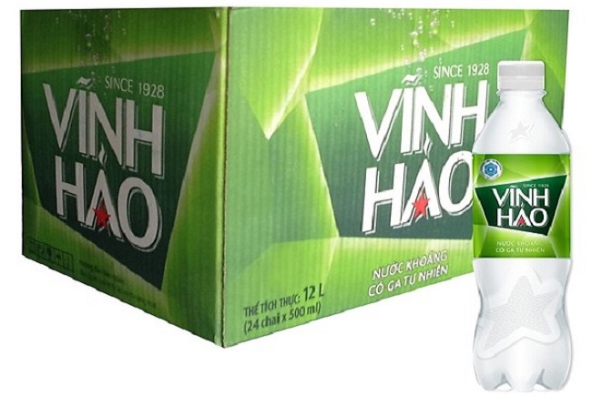 Các loại nước khoáng trên thị trường Việt Nam hiện nay