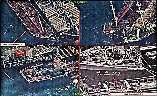 Tàu Trung Quốc bán dầu lén lút cho Triều Tiên bị Mỹ phát hiện